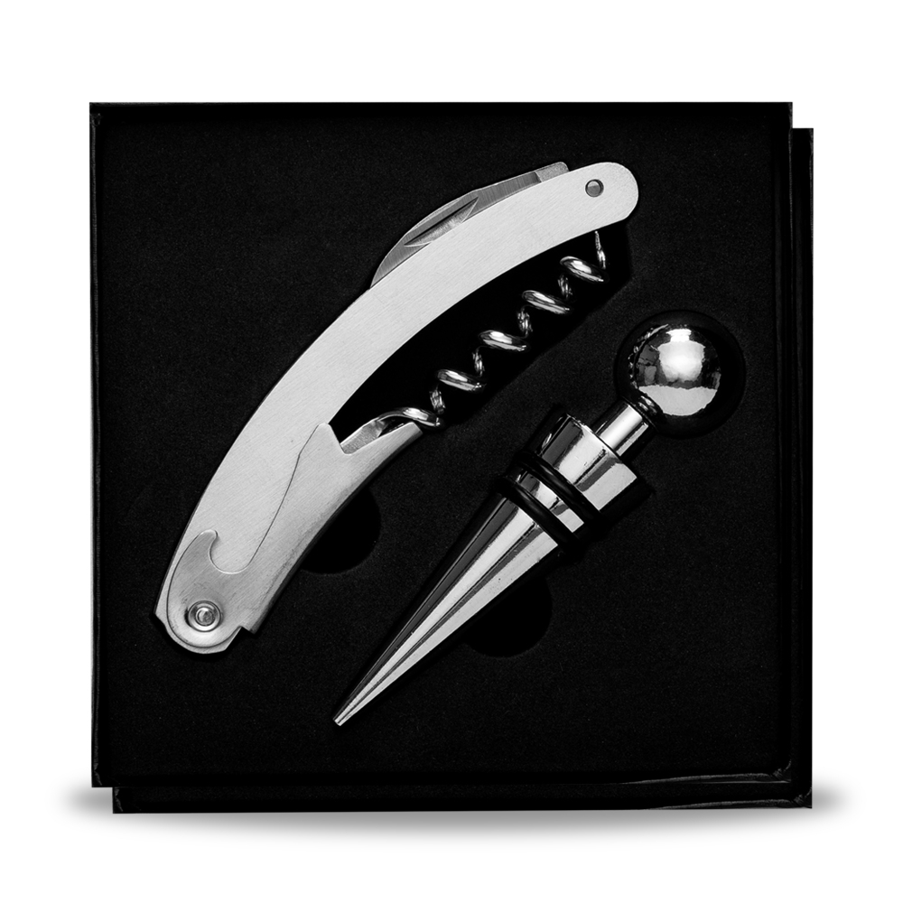 KIT VINHO 2 PEÇAS KTV218 Kit vinho 2 peças 218