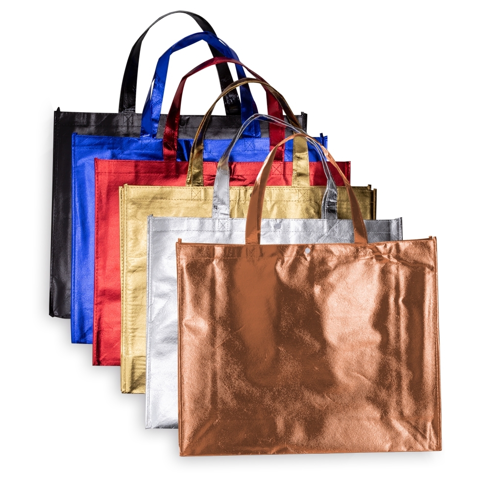 SACOLA TNT METALIZADO 40X50X14CM SAC240G SACOLA TNT METALIZADO 40X50X14CM SAC240G
