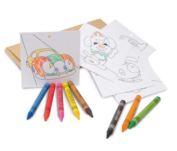 Kit com 8 giz de cera