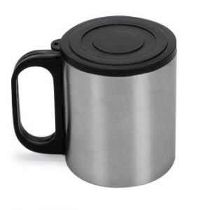 CANECA INOX 180ML COM TAMPA (CABE NA NESPRESSO) CA165J CANECA INOX 180ML COM TAMPA (CABE NA NESPRESSO) CA165J
