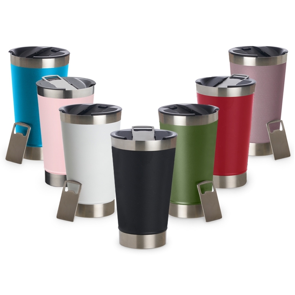 COPO TÉRMICO COM ABRIDOR METAL 500ML CO165D COPO TÉRMICO COM ABRIDOR METAL 500ML CO165D