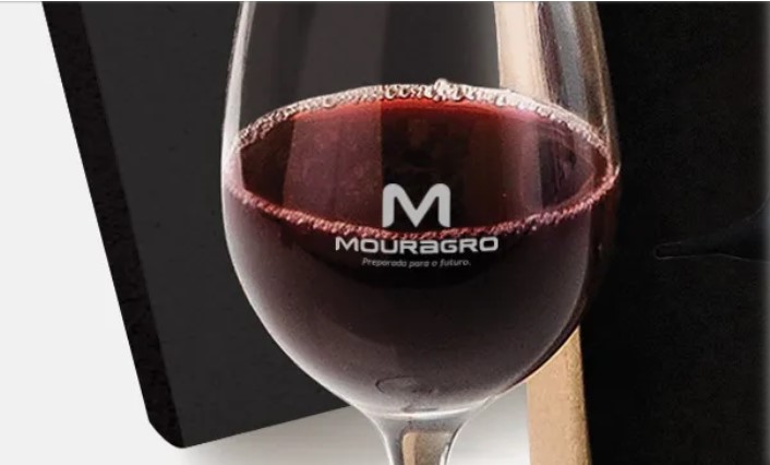 TAÇA DE VINHO 490ML NO ESTOJO COM BERÇO PARA VINHO KTV223C