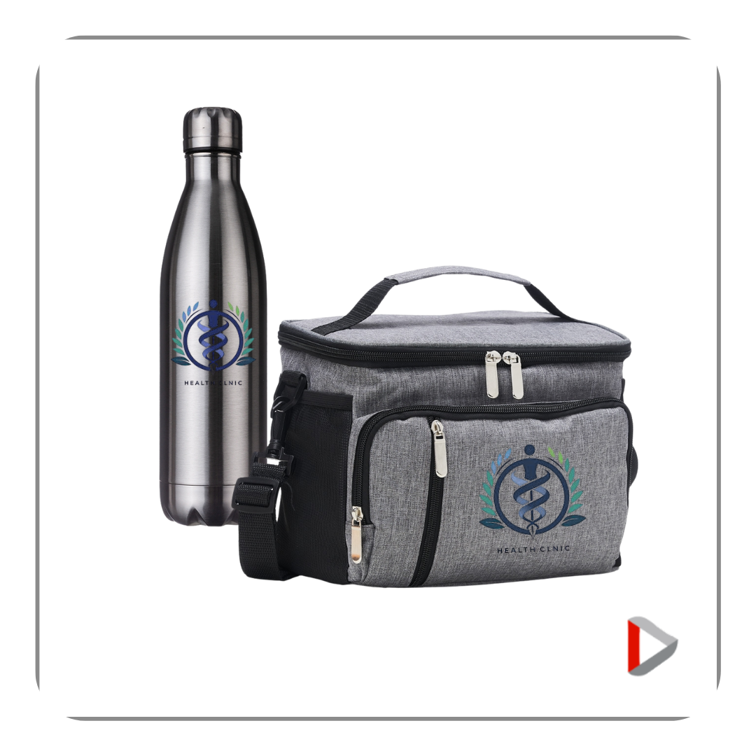 KIT SACOLA TÉRMICA E GARRAFA KIT SACOLA TÉRMICA E GARRAFA