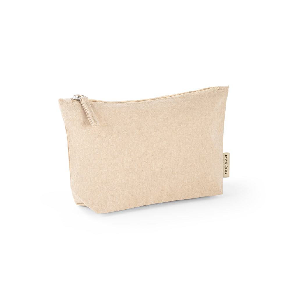 NECESSAIRE EM ALGODÃO E POLIESTER RECICLADO 20X12,5X4CM NC238R