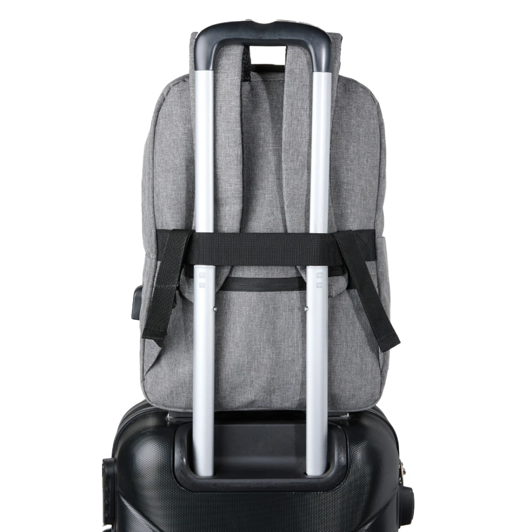 MOCHILA EM NYLON MONTE CARLO PARA NOTE ATÉ 14 17X30X42CM MO237L3