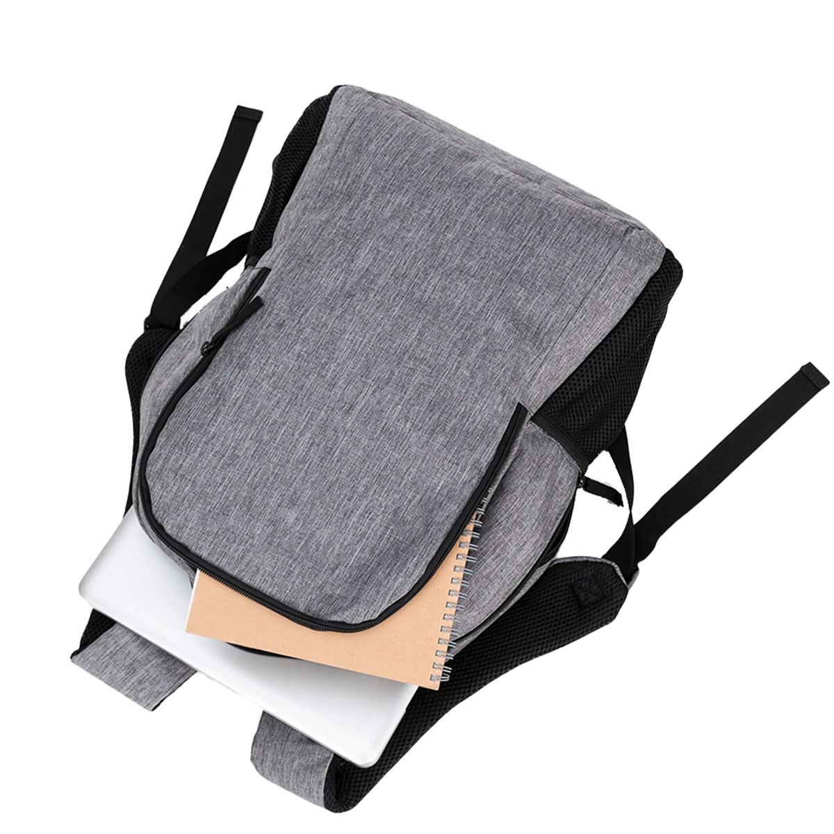 MOCHILA MESCLA OXFORD 14X27X41CM MO237L5