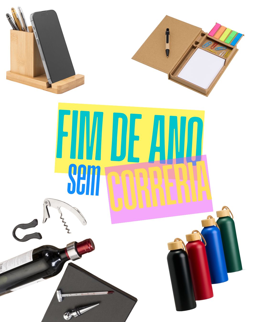 Não deixe os brindes de fim de ano para a última hora! Não deixe os brindes de fim de ano para a última hora!