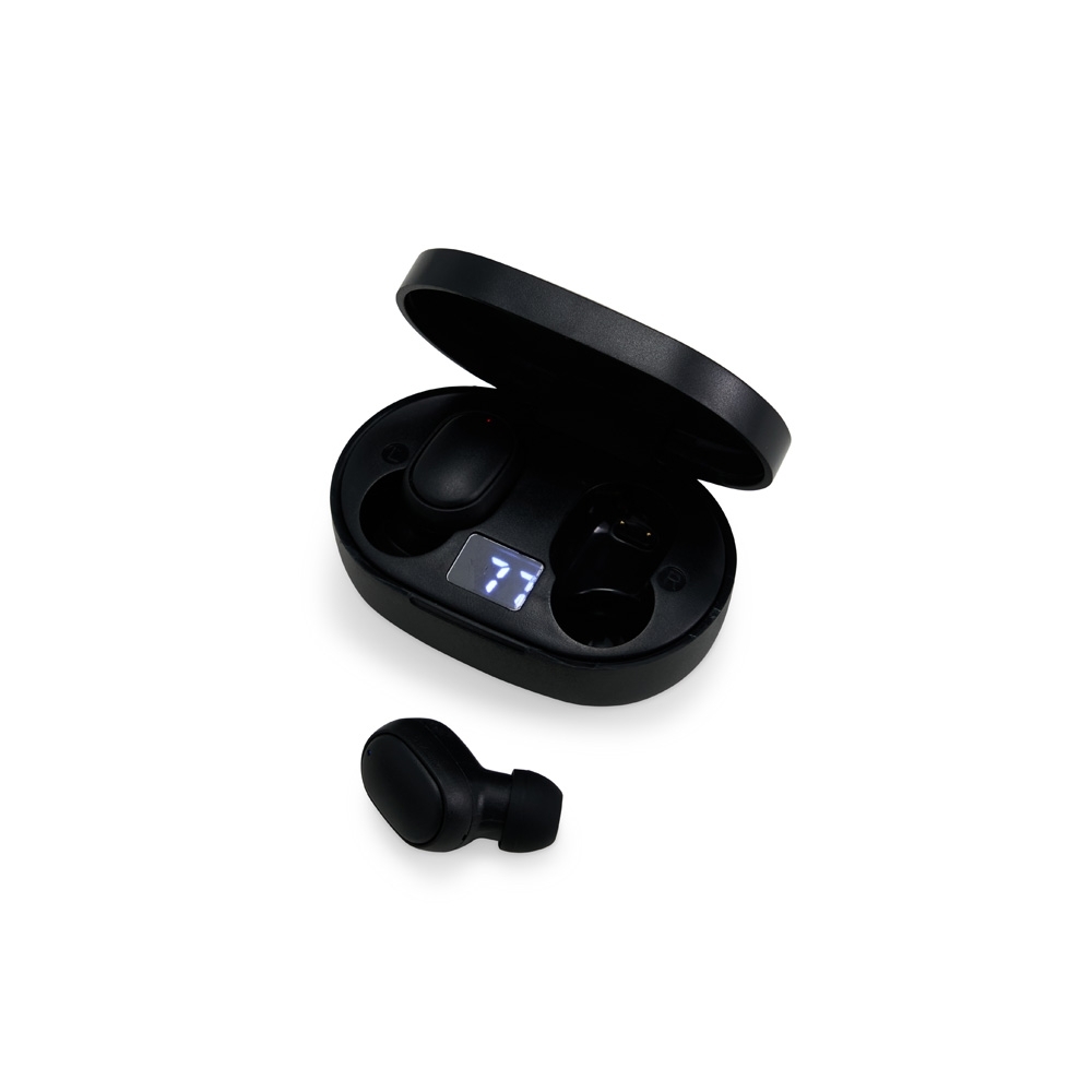 FONE DE OUVIDO TOUCH BLUETOOTH ENCAIXE COM CASE CARREGADOR FO251E