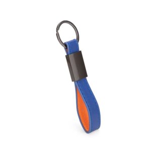 CHAVEIRO METAL COM COURO SINTÉTICO CH171E2